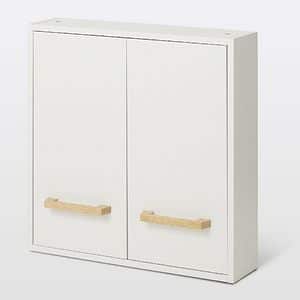 Dulap baie de perete, alb, 60 x 60 x 15 cm  GoodHome Ladoga