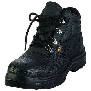 Bocanci protectie SITE, S1P, piele, barbati, marimea 47, negru