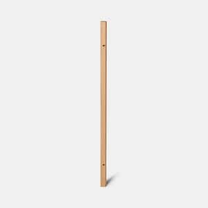 Bagheta de finisaj pentru colt GOODHOME Verbena, 71.5 x 2.05 cm, stejar natur