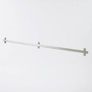 Sina pentru accesorii GOODHOME Amantea, 120 x 7 x 0.6 cm, otel inoxidabil, argintiu