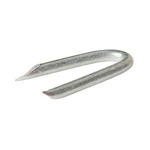 Cuie scoabe Diall, 3 x 30 mm, 1 kg, argintiu