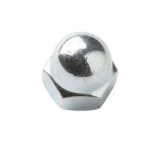Piulita cu cap bombat DIALL, M12, otel placat cu zinc, 10 bucati