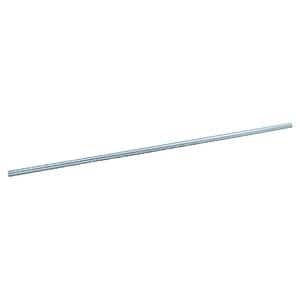 Tija filetata Diall, din otel-carbon M10, 1 m, argintiu