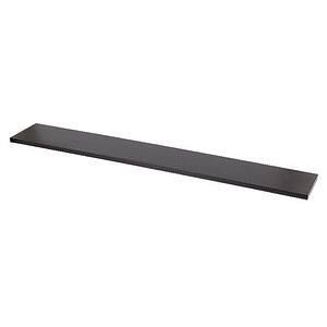 Polita GOODHOME Rigga, 118x1.8 cm, negru
