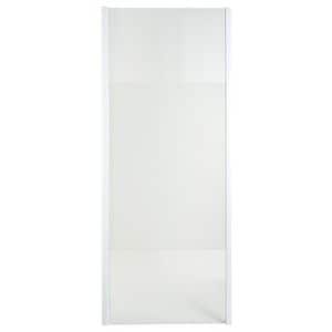 Paravan dus Cooke & Lewis Onega, aluminiu, sticla securizata 5mm, 90 x 190 cm, alb