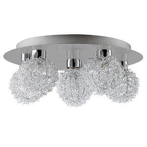 Plafoniera LED, 6 x 40 W, argintiu, metal  Colours Caleus