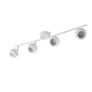 Spot cu LED integrat, alb, 4 x 4.75 W, 220 V, metal si plastic  Colours  Melanippe