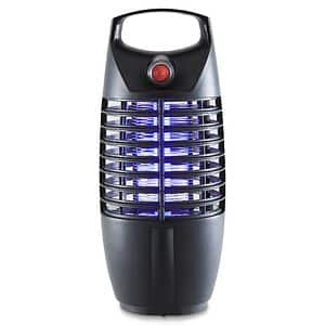 Lampa UV anti tantari, metal si plastic, 4W, negru