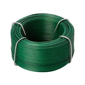 Sarma otel zincat DIALL, 1.4 mm x 50 m, invelis PVC, verde