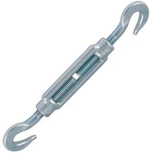 Intinzator cablu DIALL, carlig - carlig, M8, zincat