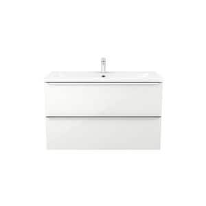 Masca lavoar GoodHome Imandra, suspendata, 100 x 45 x 60 cm, alb