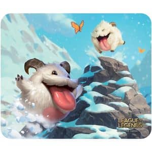 Mouse Pad Gaming ABYSSE CORP League Of Legends Poro, 23.5 x 19.5 cm, multicolor