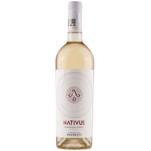 Vin alb demidulce Nativus Traminer, 0.75L