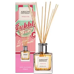 Odorizant cu betisoare AREON Home Perfume Bubble Gum, 150 ml