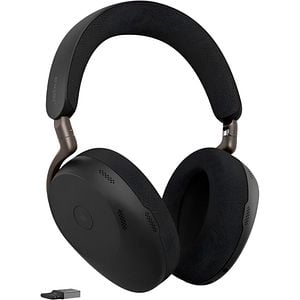 Casti Wireless teleconferinta JABRA Evolve3 85 UC, Stereo, Noise Cancelling, Bleutooth, USB-C, negru