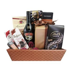 Cos cadou LUXURY BASKETS Cream 10C