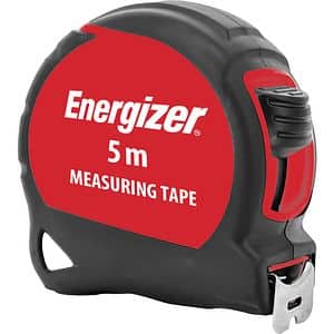 Ruleta ENERGIZER 3MT05, 5m, ABS, rosu