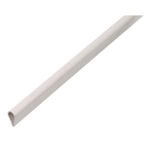 Profil clema PVC. 15 x 9 mm, 2 m, alb, THIRARD