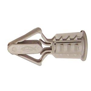 Diblu gips carton FISCHER, 10 buc, nailon, gri