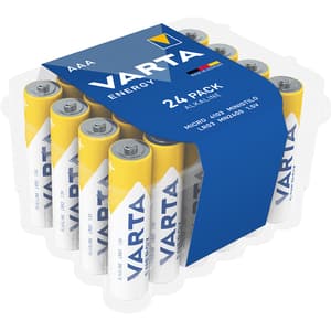 Baterii alcaline AAA VARTA Energy, 24 bucati