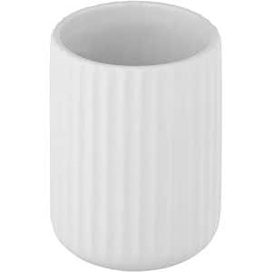 Pahar baie WENKO Belluno, ceramica, alb