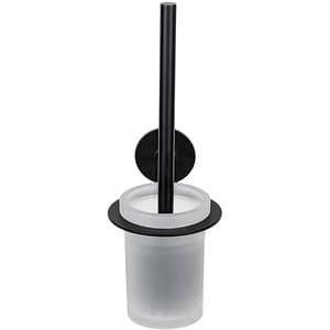 Set perie toaleta WENKO Bivio, negru-alb