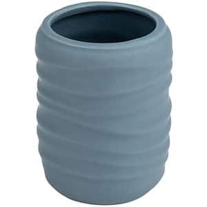 Pahar baie WENKO Illana, ceramica, albastru petrol