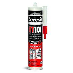 Adeziv pentru constructii CERESIT FT 101, negru, 280ml