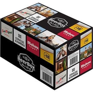 Bere blonda Spanish Mix bax 0.33L x 24 sticle