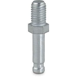 Accesoriu TENTE, otel, 8 x 15 mm, argintiu