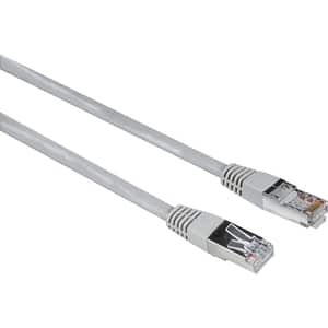 Cablu de retea F/UTP CATe HAMA 200915, 1.5m, gri