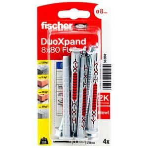 Surub cu diblu universal FISCHER DuoXpand, 8 x 87mm, 4buc