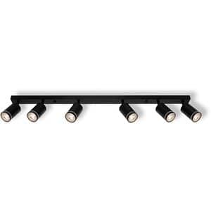 Spot OSRAM Pulse, 6 x GU10, 6W, LED, IP20, negru