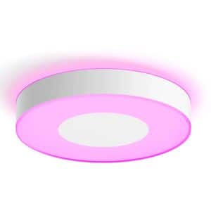 Plafoniera LED smart PHILIPS HUE Xamento, 52.5W, 3700lm, IP44, alb