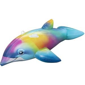 Saltea gonflabila BESTWAY, 3 ani+, 173 x 84 x 46 cm, capacitate maxima 45 kg, forma delfin