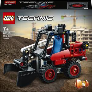 LEGO Technic: Mini incarcator 42116, 7 ani+, 140 piese