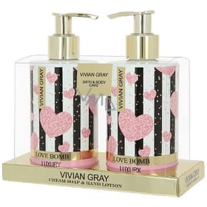 Set sapun lichid VIVIAN GRAY Love bomb, 250ml