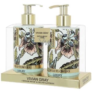 Set sapun lichid VIVIAN GRAY Wild Flowers, 250ml