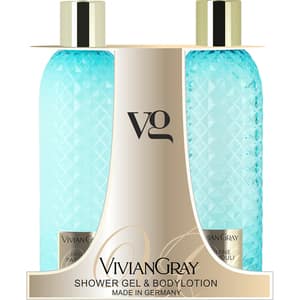 Set ingrijire corp VIVIAN GRAY Jasmine & Patchouli: Gel de dus, 250ml + Lotiune de corp, 250ml
