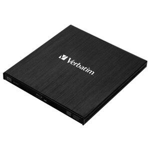 Blu-Ray Writer extern VERBATIM Slimline 43890, USB 3.0, negru