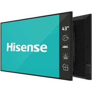 Display profesional HISENSE 43DM66D, 43", 4K UHD, 60Hz, Wi-Fi, Boxe, negru