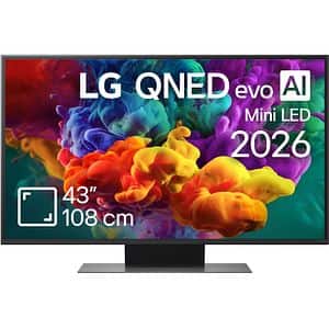 Televizor QNED Evo Mini LED LG 43QNED87B3A, Ultra HD 4K, 108cm