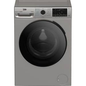 Masina de spalat rufe frontala cu uscator BEKO BM5DFT49442GB, SteamCure, 9/6 kg, 1400rpm, Clasa A/D, gri