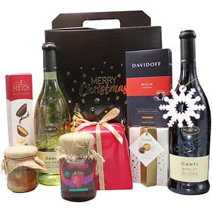 Cos cadou LUXURY BASKETS Christmas Large Pack 9CLP