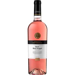 Vin rose sec Domeniile Davidescu Rara Neagra, 0.75L