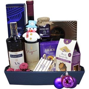 Cos cadou LUXURY BASKETS Martell Gourmet 7MG