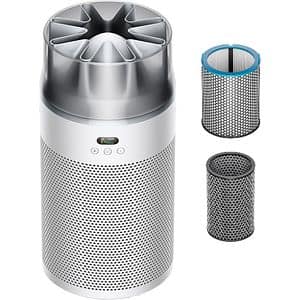 Purificator aer compact DYSON Hushjet HJ10, 10 trepte viteza, Hepa, Wi-Fi, alb