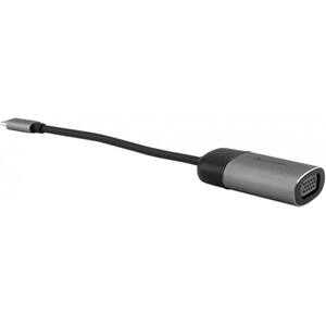 Adaptor USB-C - VGA VERBATIM 49145, 10cm, gri-negru