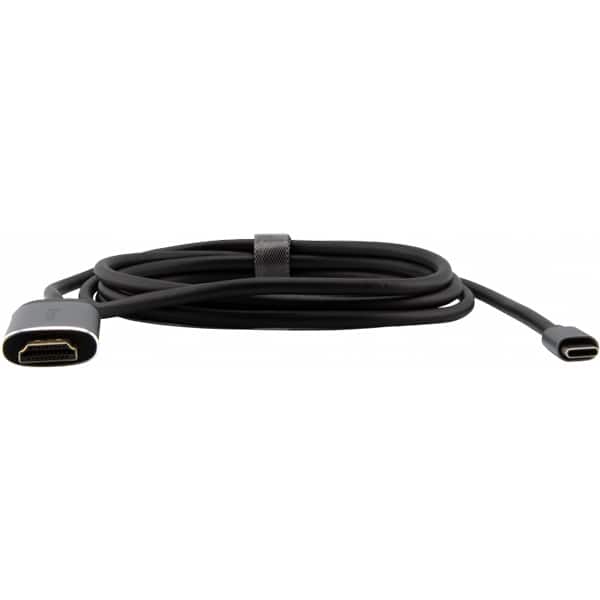 Adaptor USB-C - HDMI 4K VERBATIM 49144, 1.5m, gri-negru