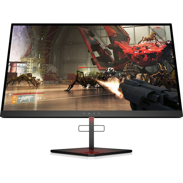 Monitor Gaming LED TN HP Omen X 25f, 24.5", Full HD, 240Hz, FreeSync, negru
